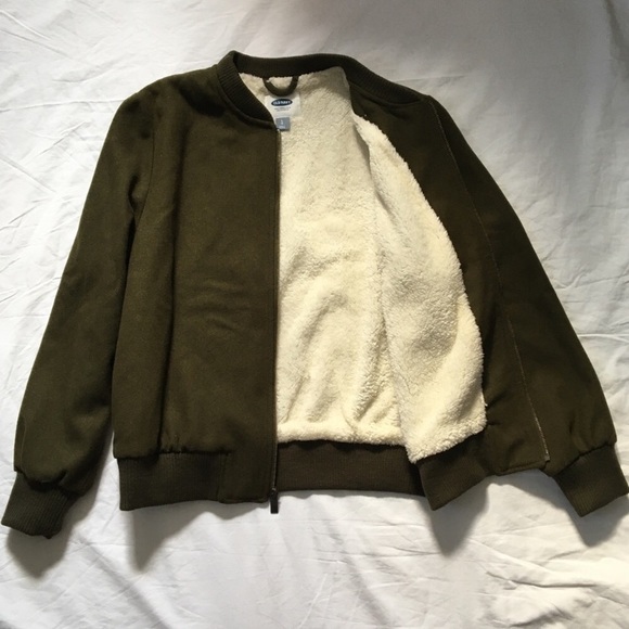 Old Navy | Wool & Fur Lined Jacket - Picture 1 of 11